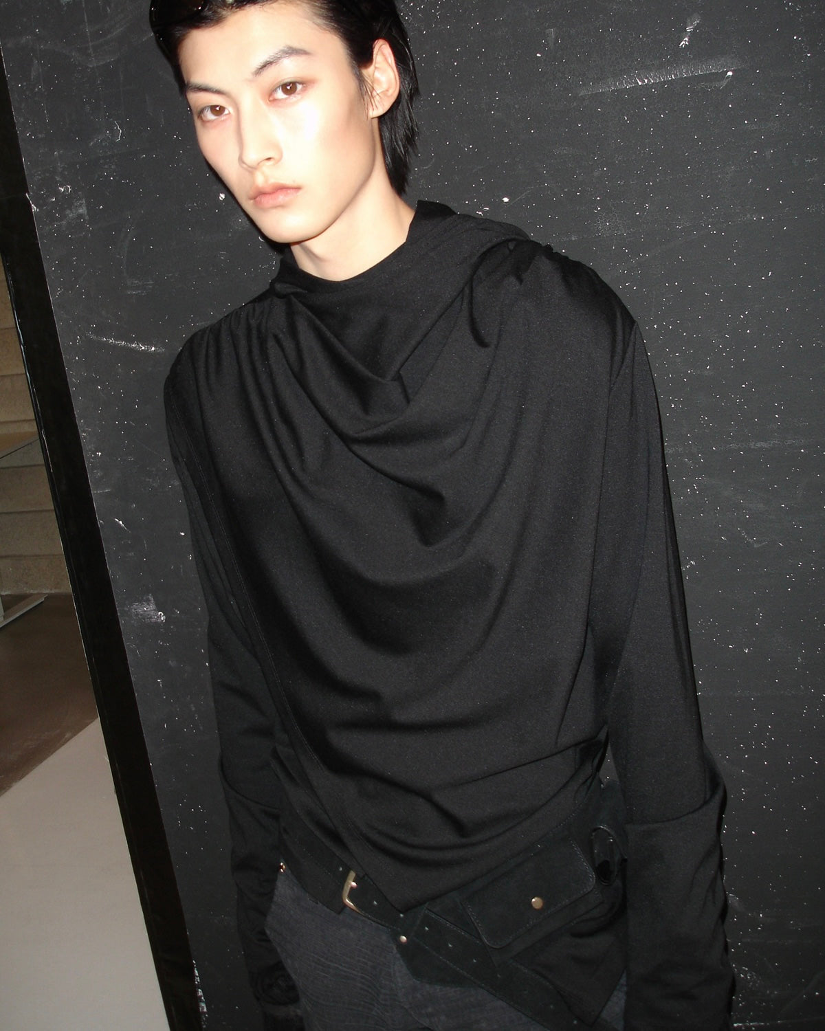 【LECYTO】Avant-garde Drape Hood