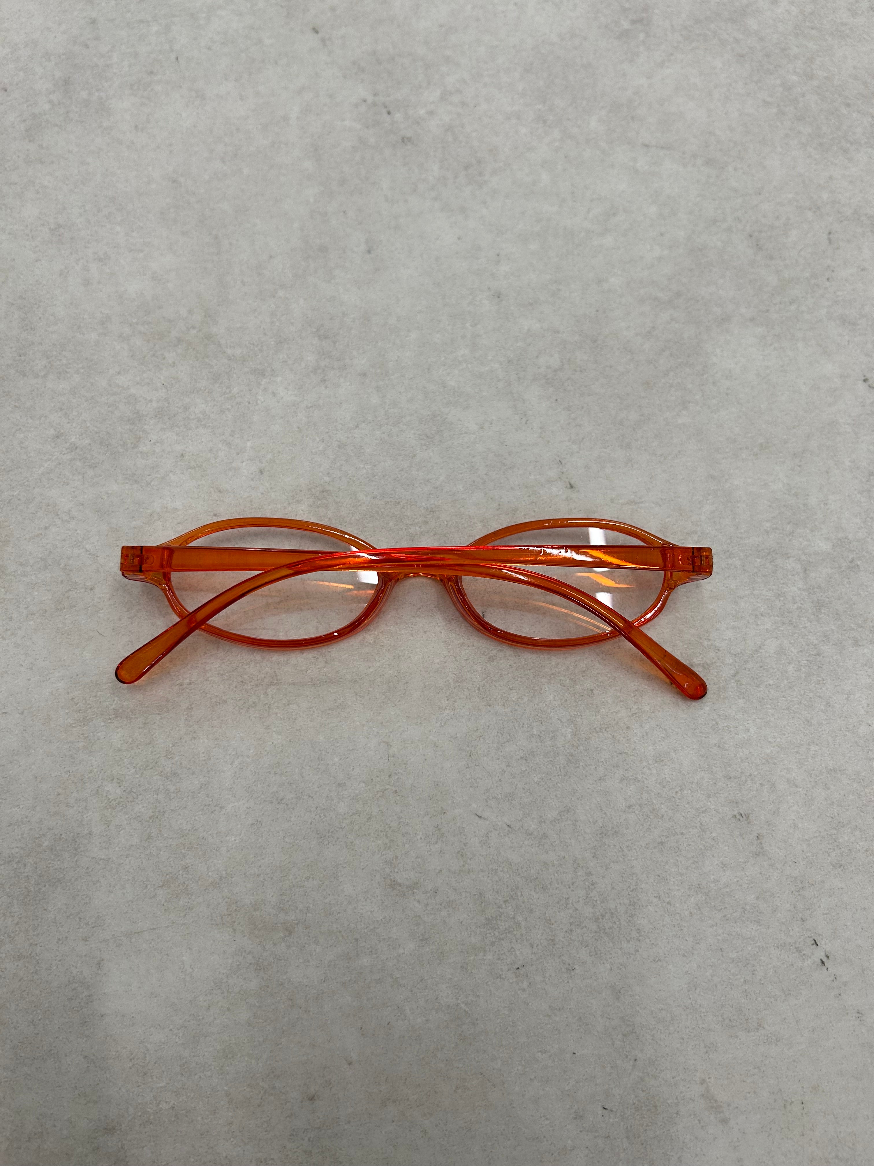 5/29 20:00発売 国際配送【Nerd out XU】color oval retro glasses (3color)
