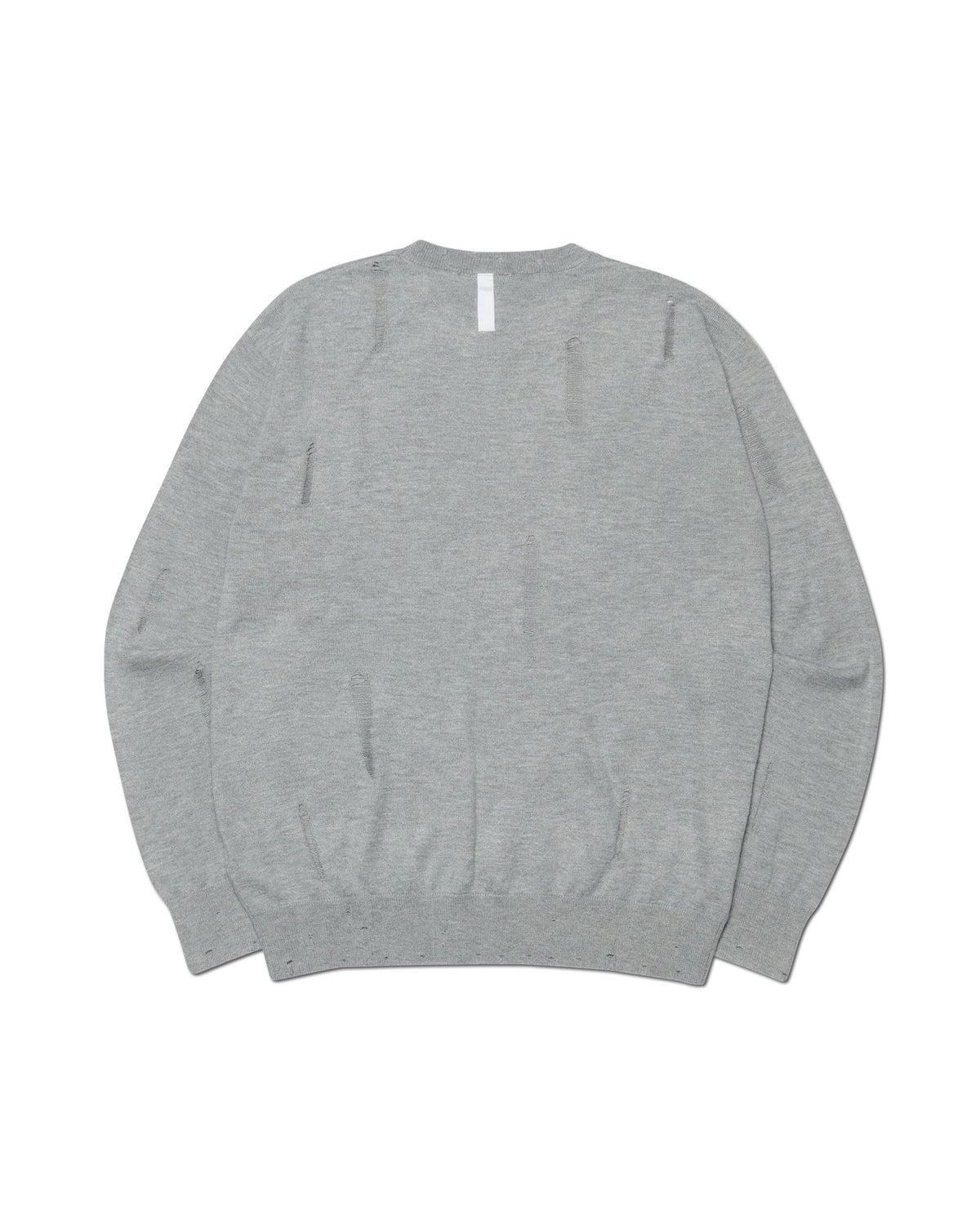 【NOMANUAL】DAMAGED WOOL KNIT