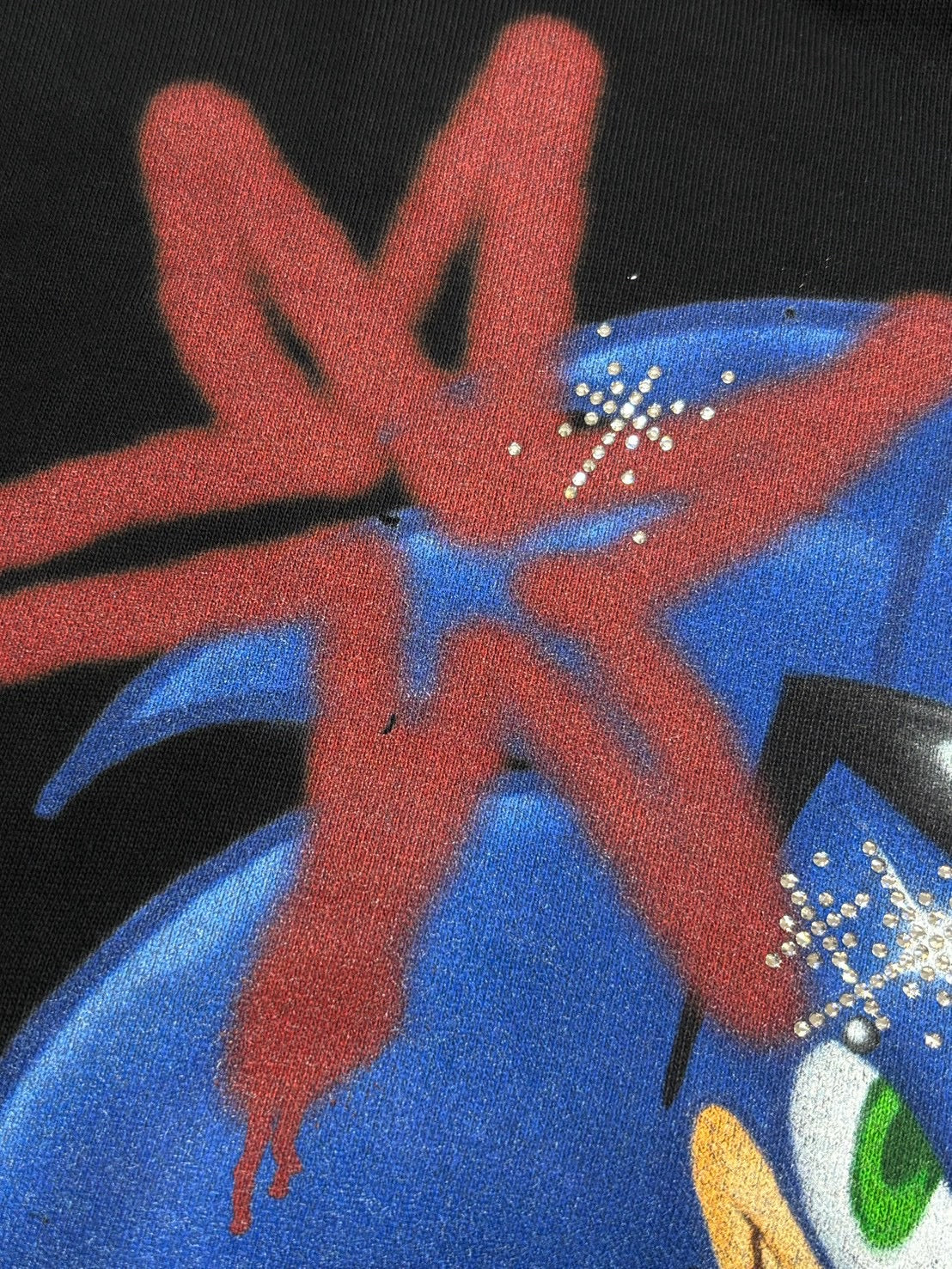 【DND4DES】Sonic Rhinestone Hoodie