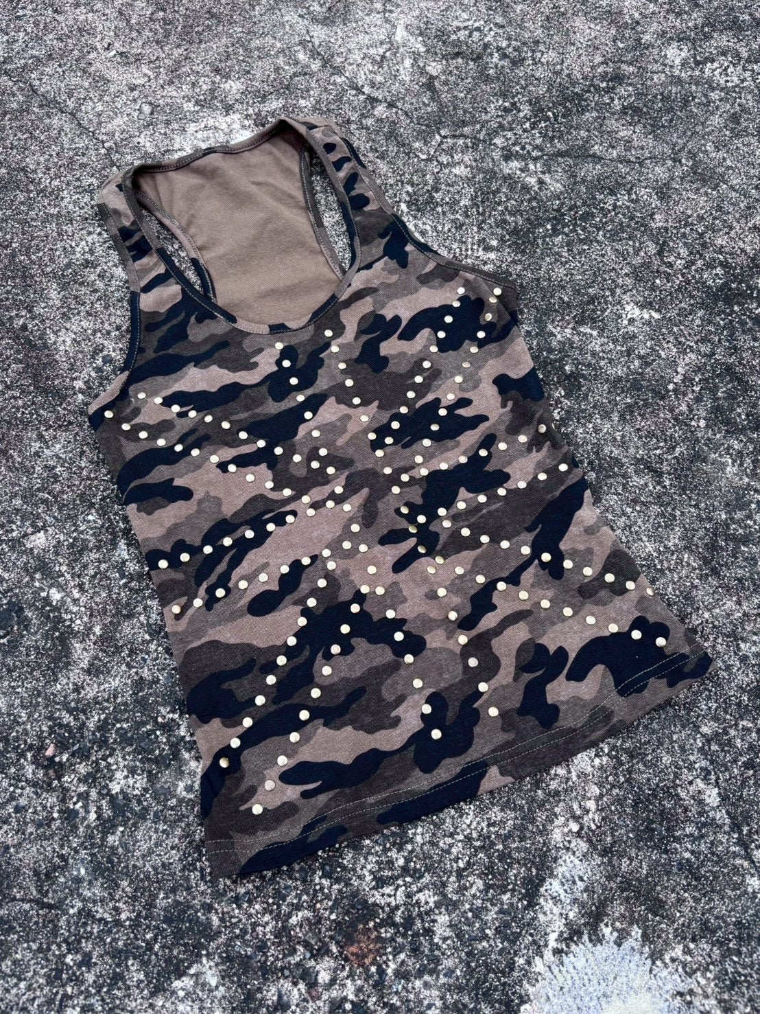 7/11 20:00発売　国際配送【BABY09】Camouflage Union Jack Sleeveless