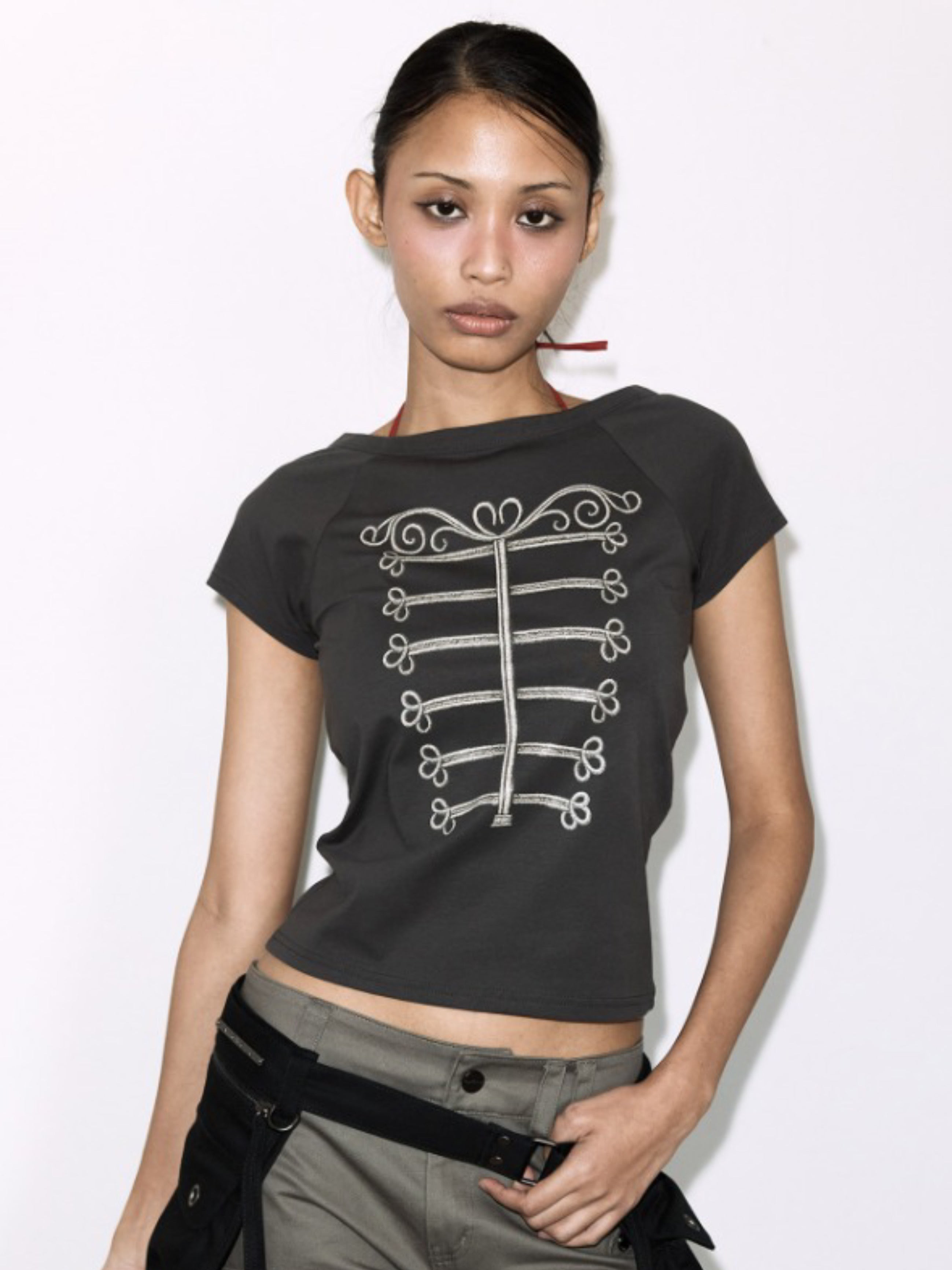【FANCY CLUB】IMPERIAL BOATNECK TOP