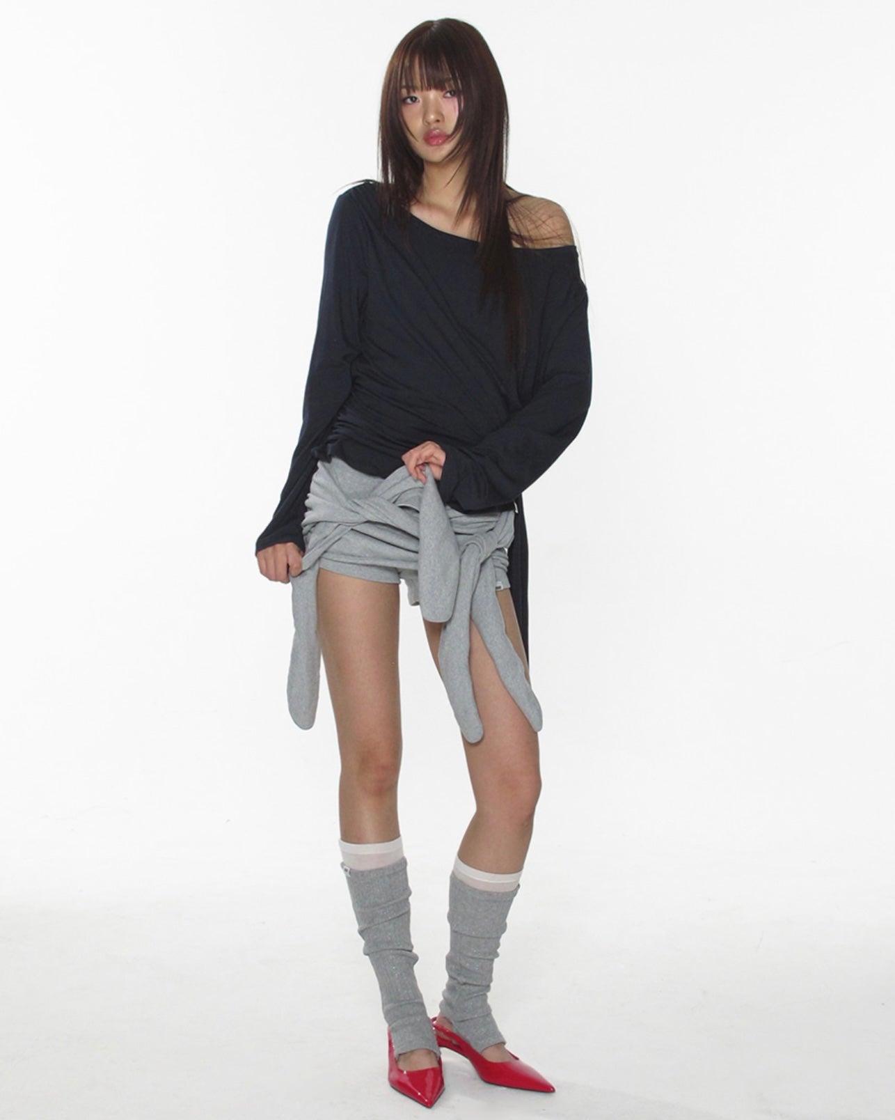 【CRANK】DOUBLE TIED MICRO SHORTS