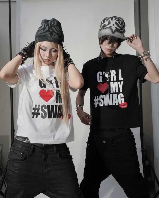 【LOWKEY CLUB】GIRL MY SWAG TEE