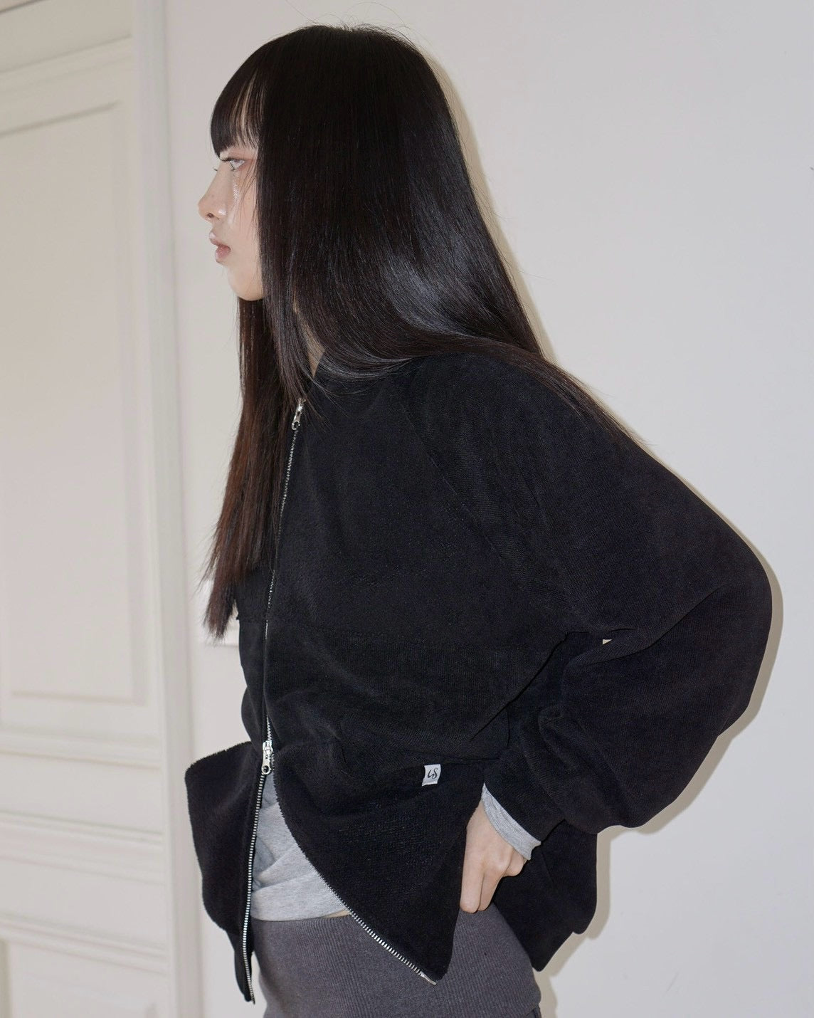 【Uglyshadow】FLEECE HOODIE ZIP-UP