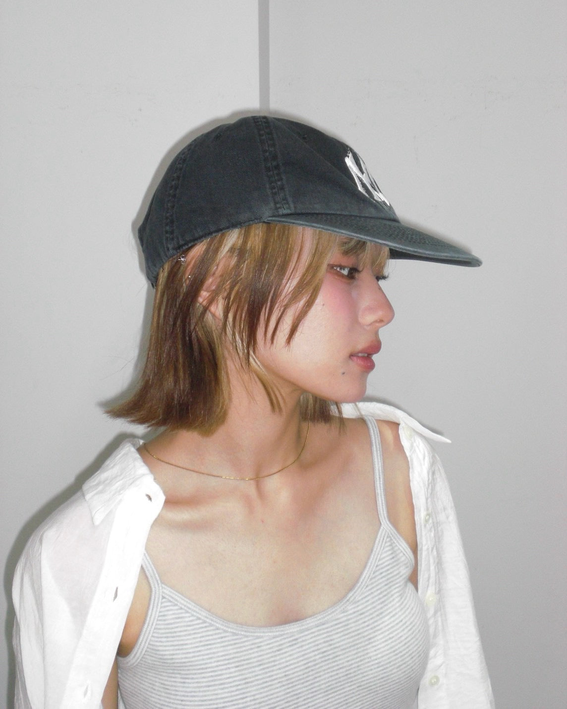 受注制【OaKS】ny pigment-dyed ball cap (2color)