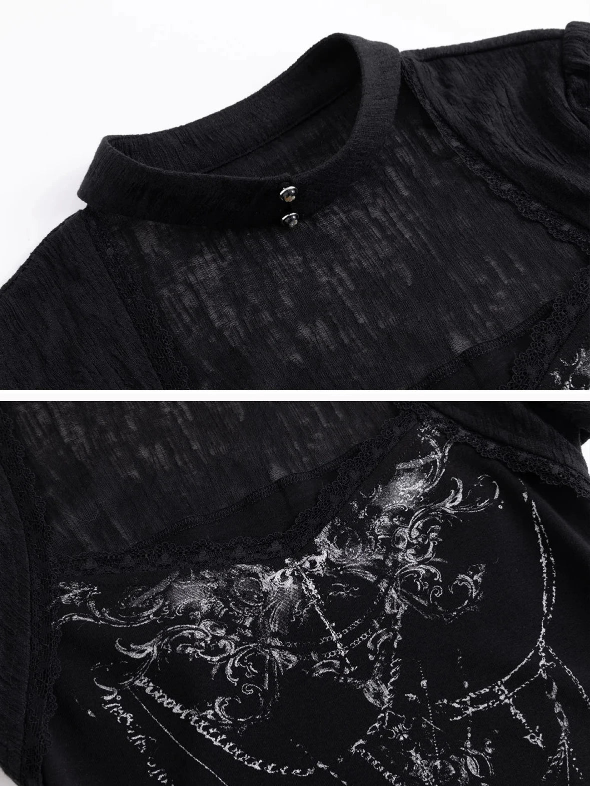 【Cest Nous】Butterfly bone top