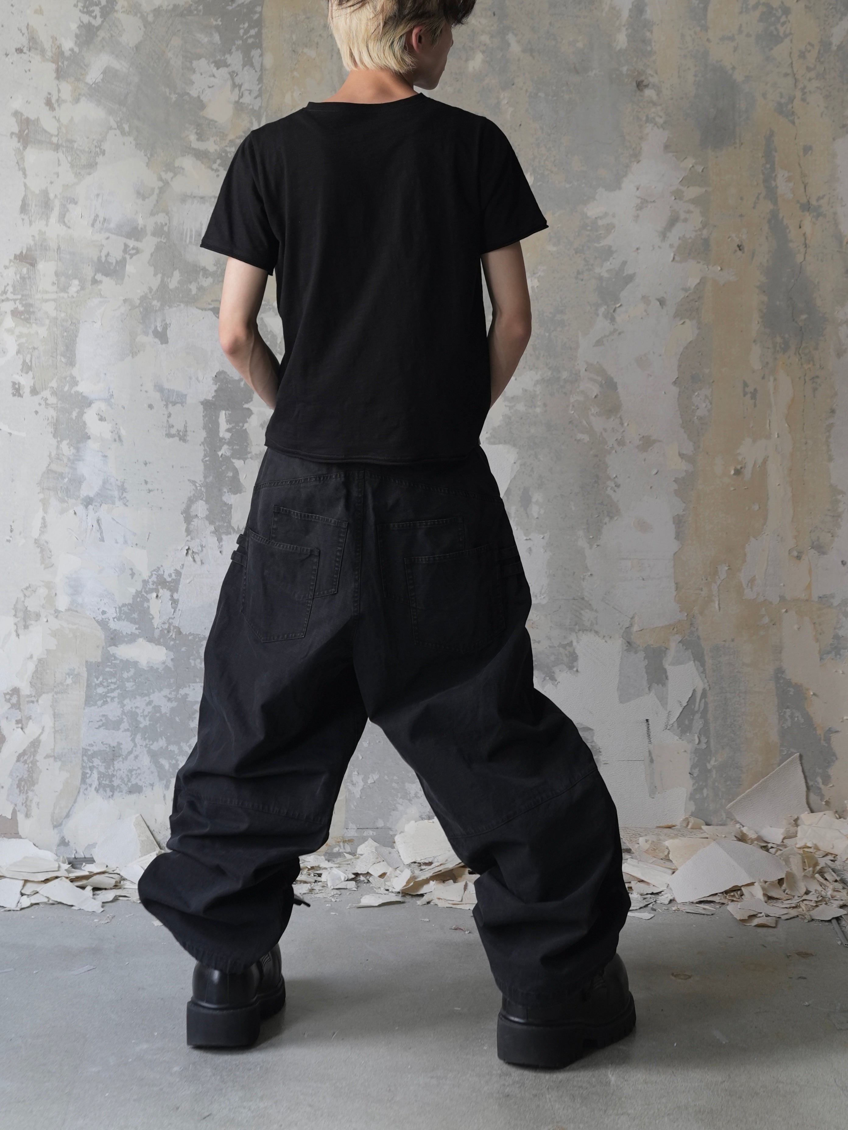 【Lee fi Ne】Ripstop Button Fly Trousers