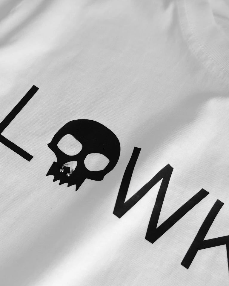【LOWKEY CLUB】SKULL BASIC TEE