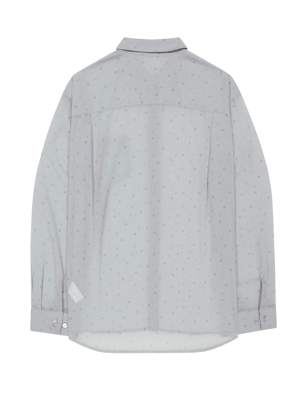 【OJOS】Graphic Sheer Shirts