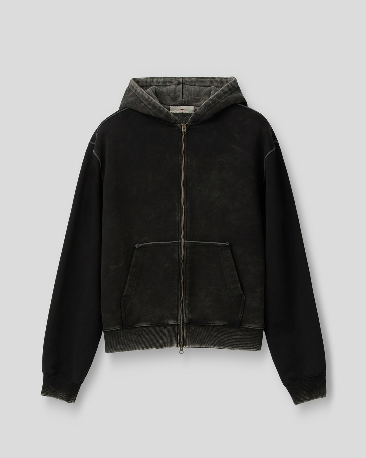 【MMIC】SHADE LAYER ZIP-UP HOODIE