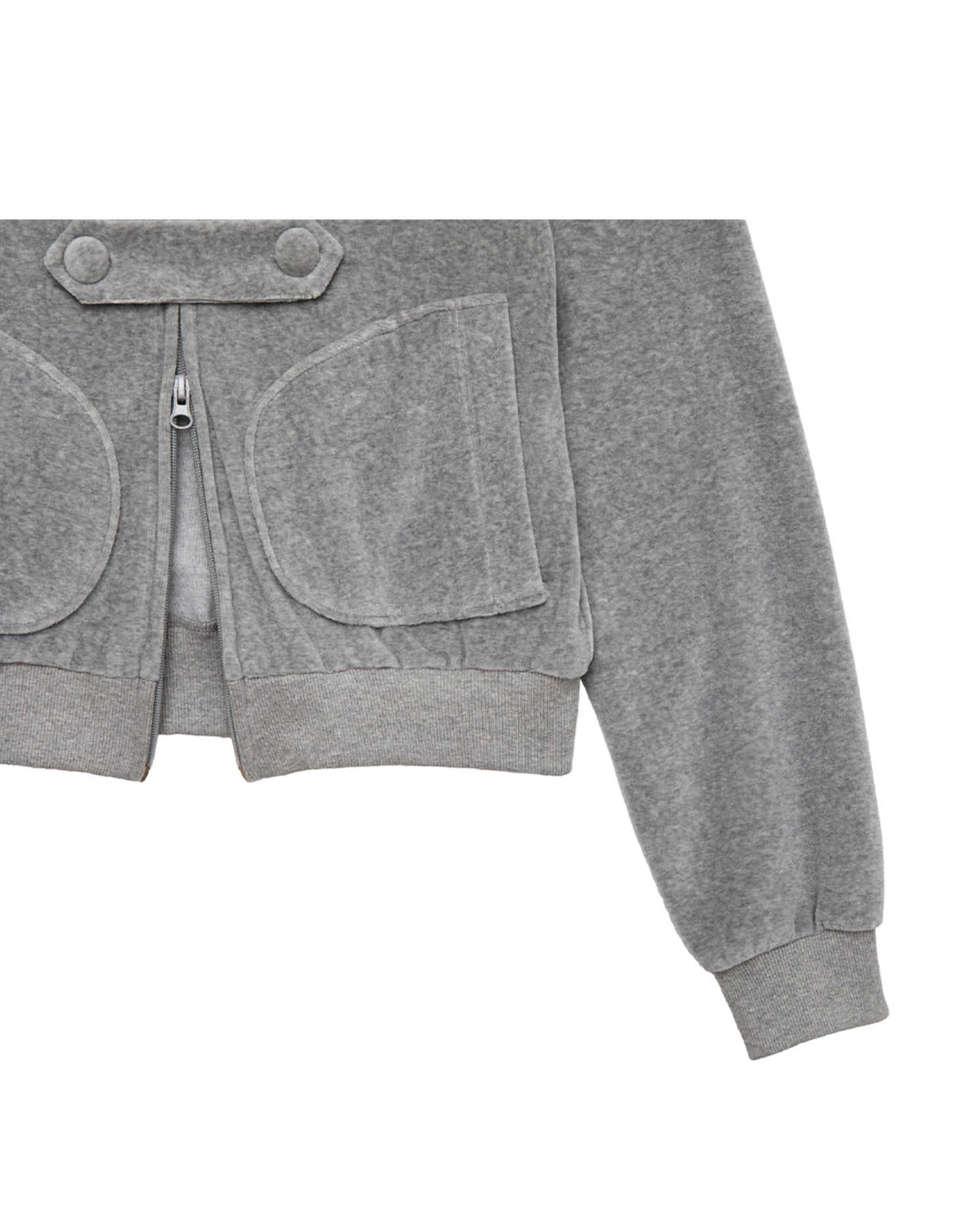 【CRANK】TOGGLE TERRY ZIP-UP