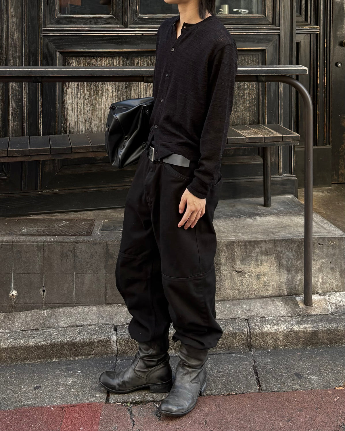 受注制【youll】basic crop cardigan (2color)