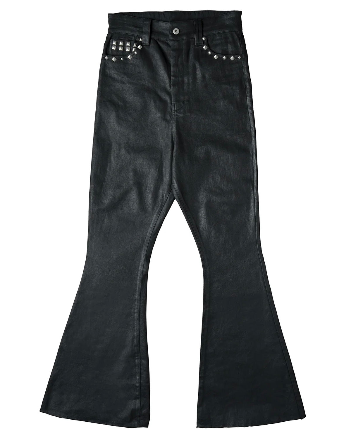 【TYPE SHADE】ABISS COATING STUDS FLARE DENIM