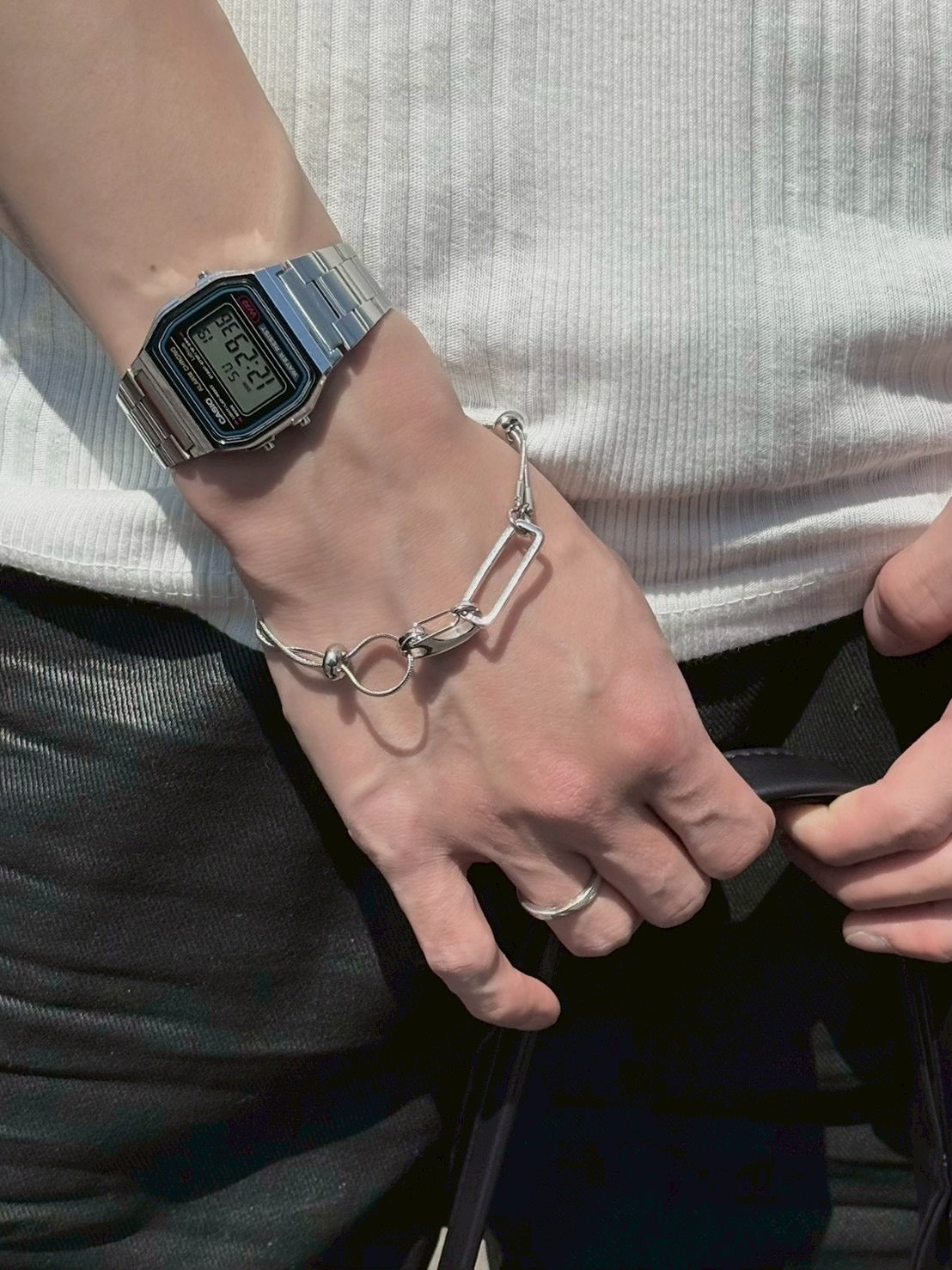 受注制【nmtc+】snake code bracelet