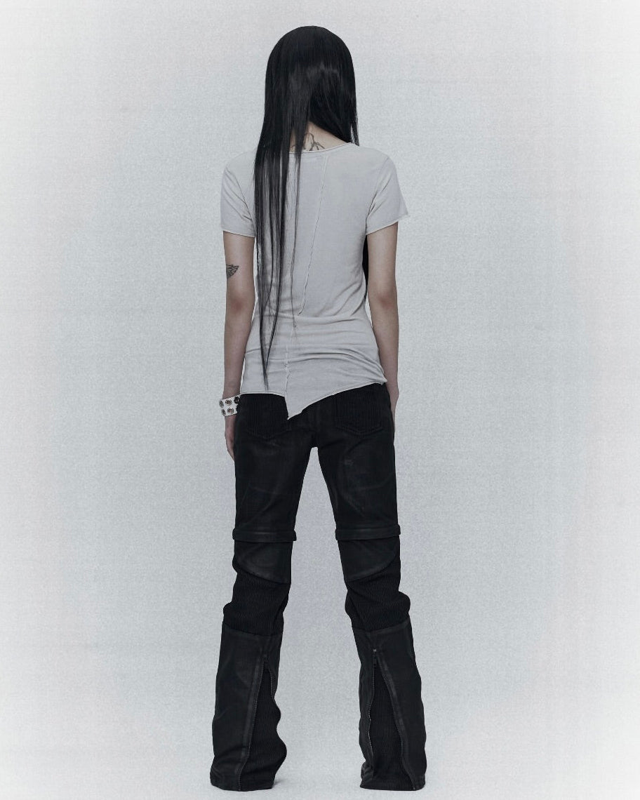 【bonienkiye】Faded Seam Tee