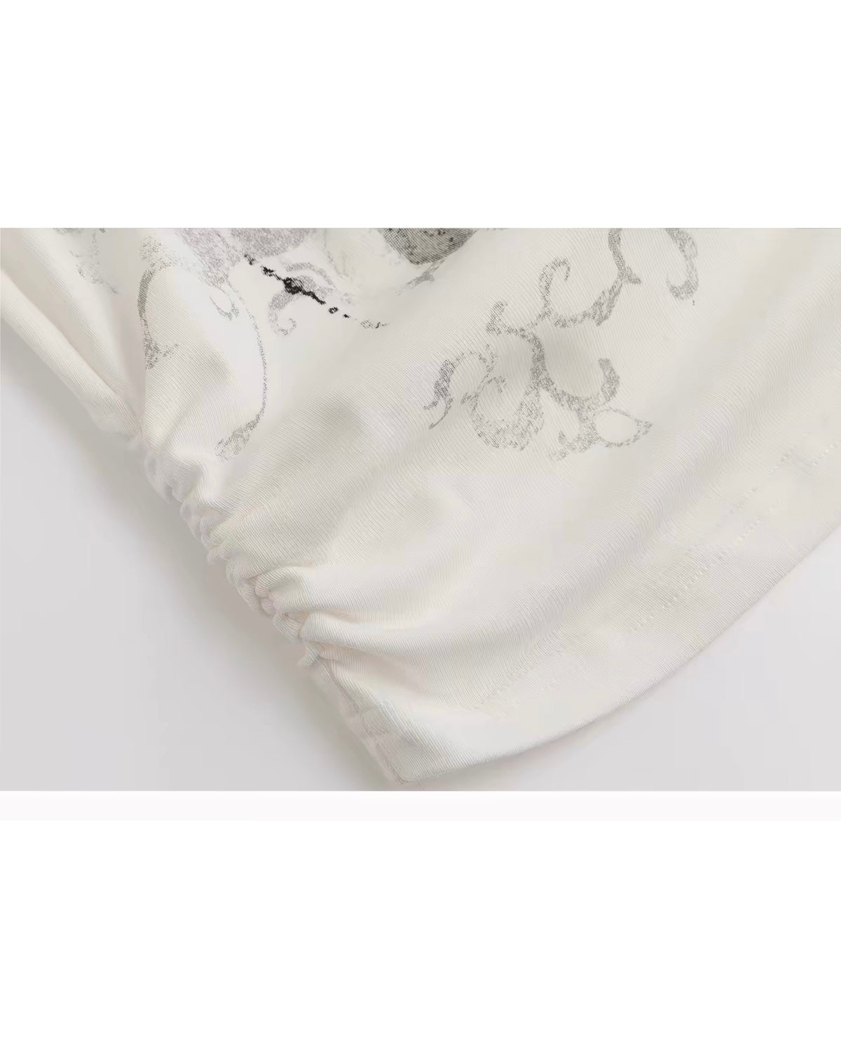 【Cest Nous】Lace-up Cross Top