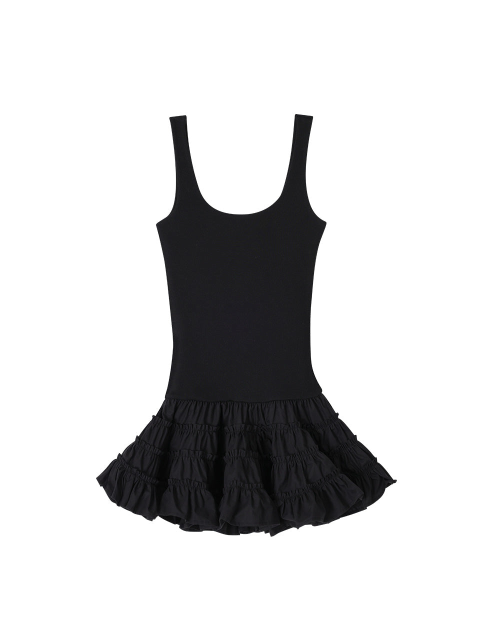 【CRANK】FRILL TIERED DRESS