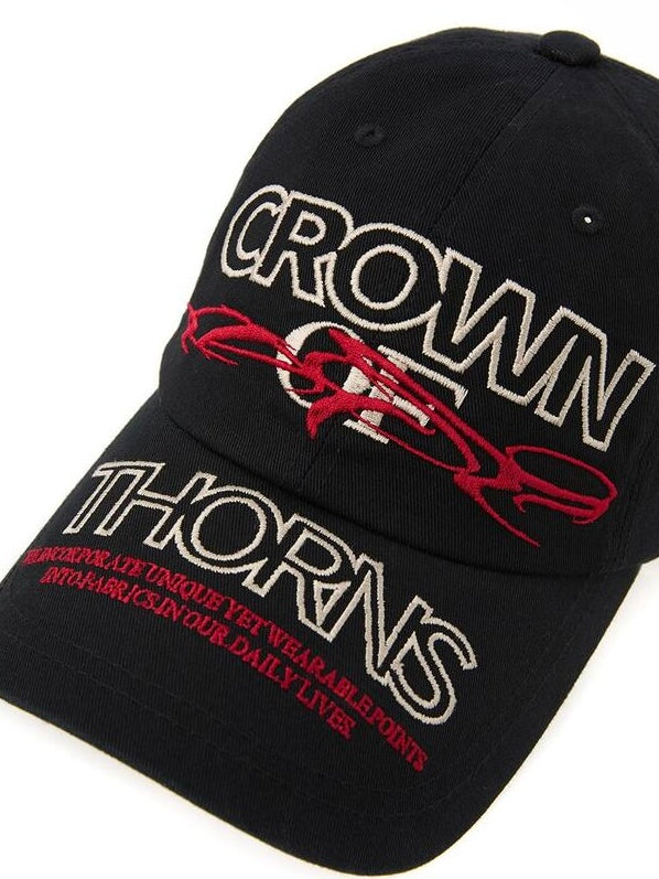 【DNSR】Crown Embroidery Ball Cap