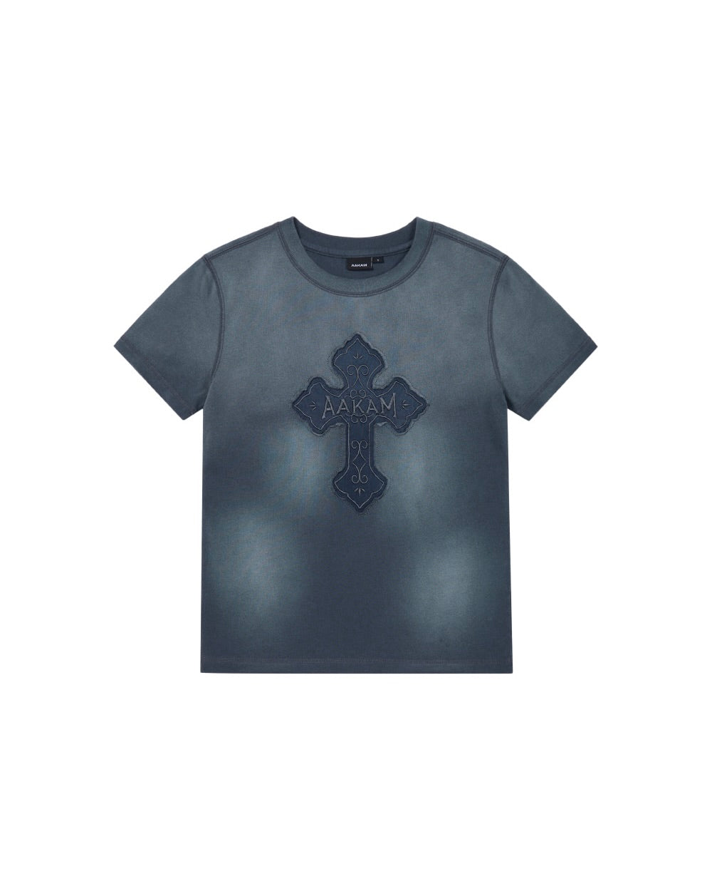 【AAKAM】Dust Fade CROS2 Half Top
