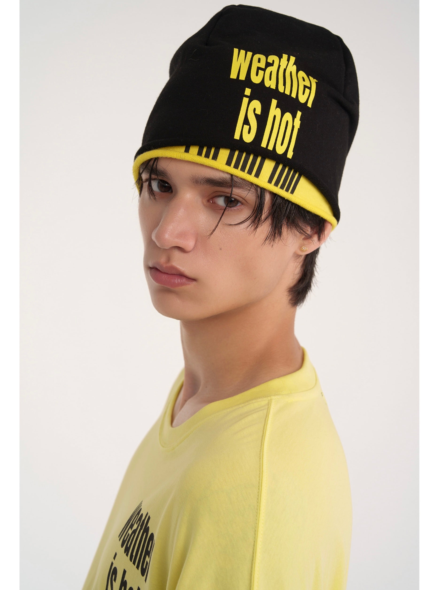 【ESC STUDIO】I'm hot double beanie