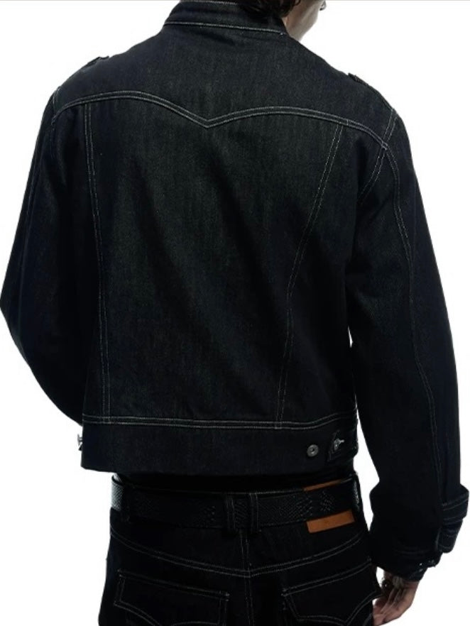 【DND4DES】Punk Court Raw Denim Jacket