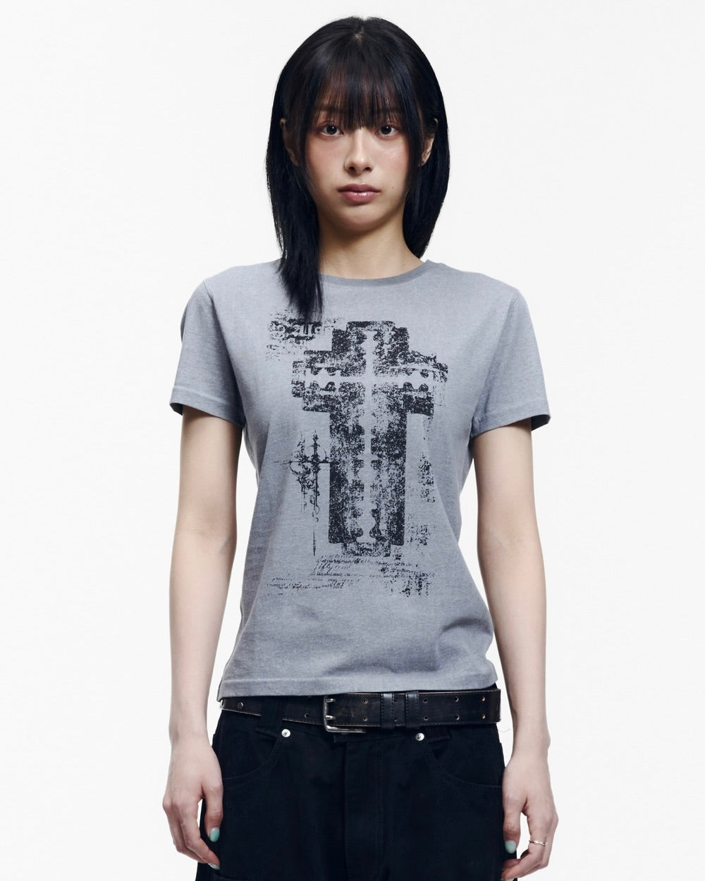 【AAKAM】Razor Cross Half Top