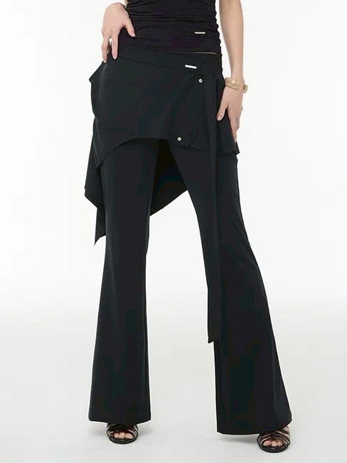 【ROCK CAKE】Wrap Skirt Leggings Pants