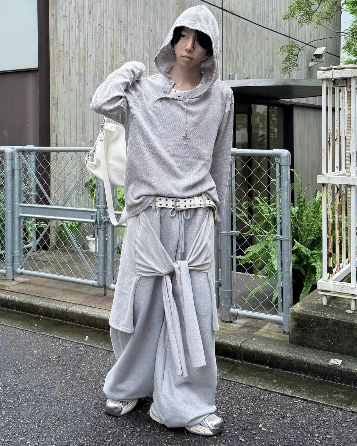 受注制【nmtc+】Drape Layer Pants (2color)