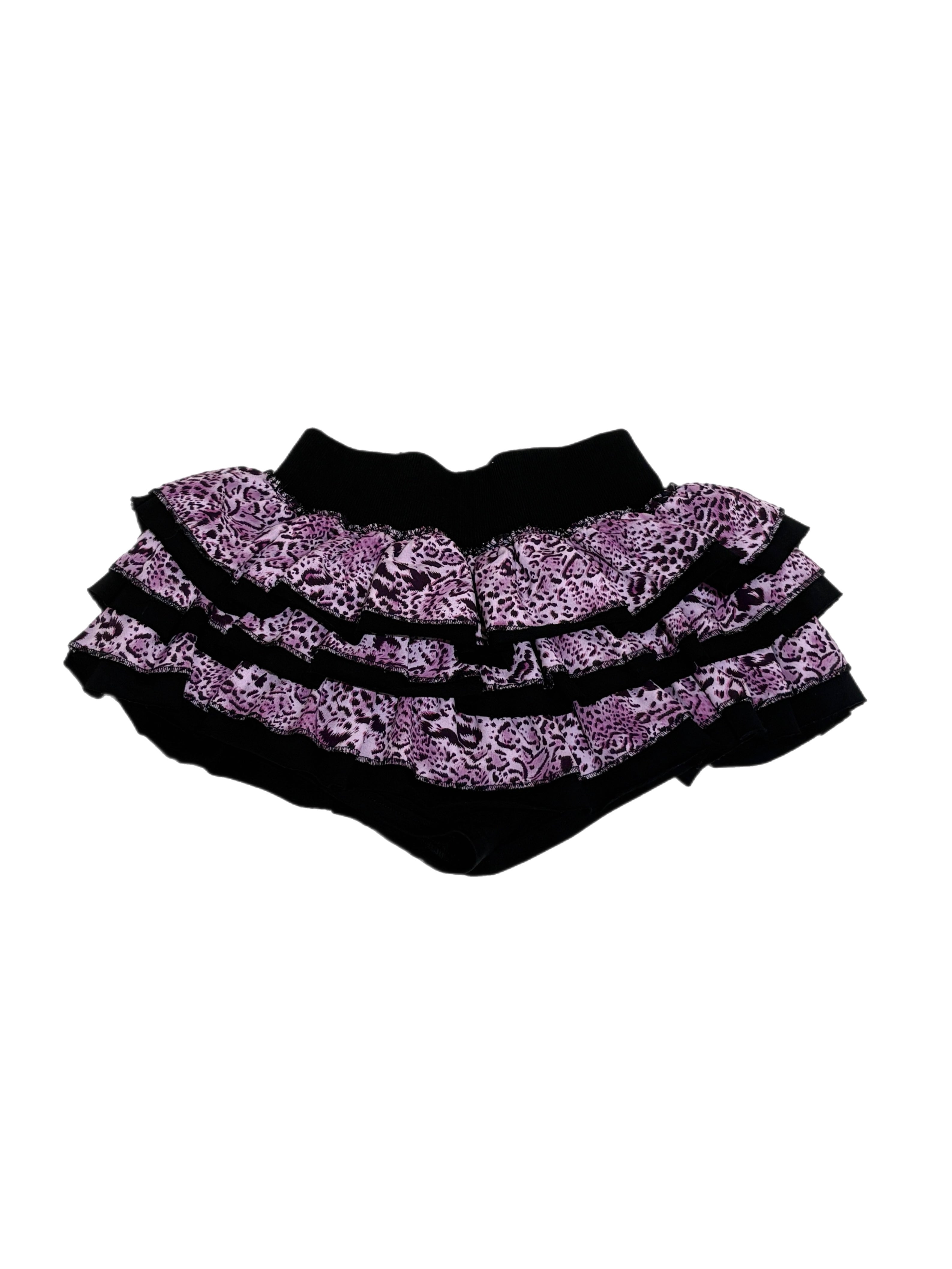 【BABY09】 baby leopard frill skirt (2color)