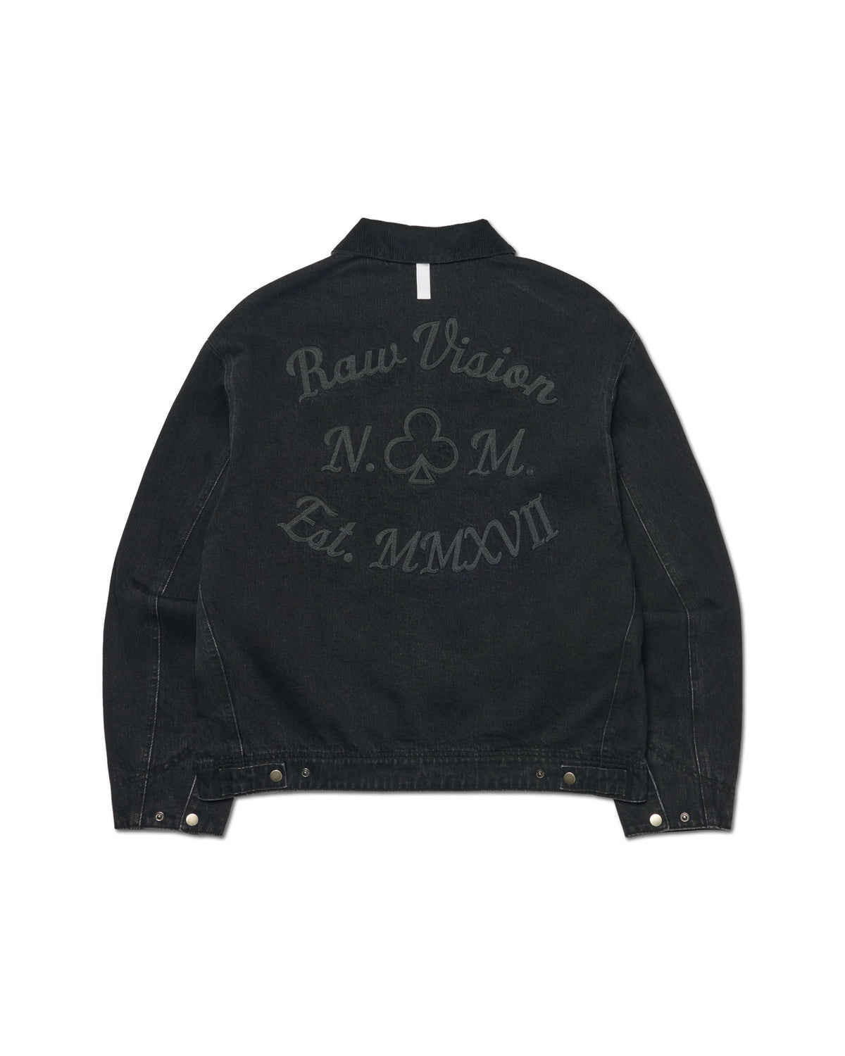 【NOMANUAL】WASHED DENIM WORK JACKET