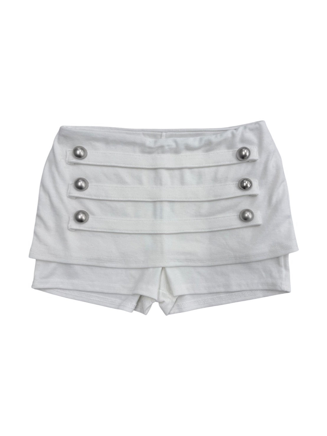 7/10 20:00発売 受注制【nmtc+】Button Shirring Skort (3color)