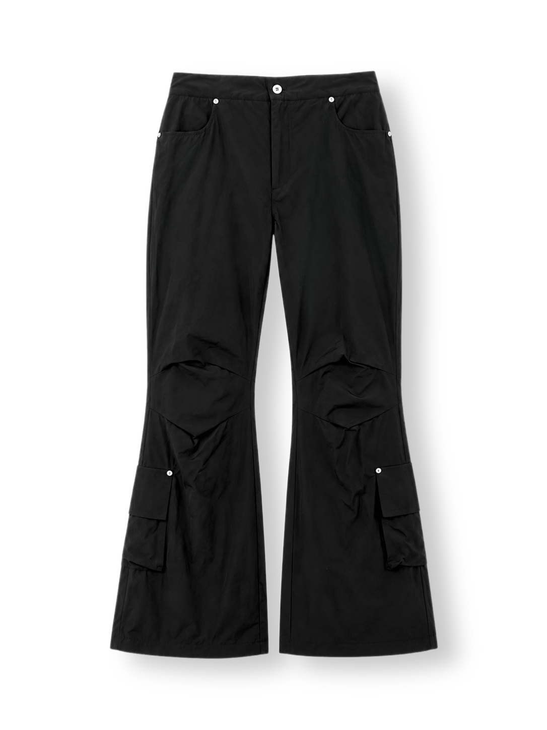 大阪店WEB限定受注制【Chikashitsu +】bootcut utility cargo pants