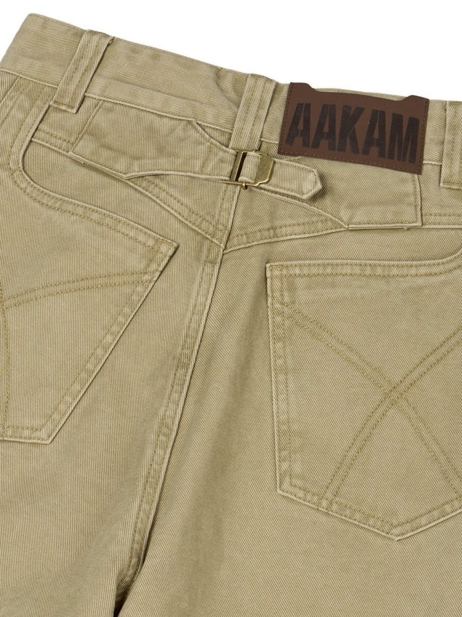 【AAKAM】Cowboy Chaps Cotton Pants