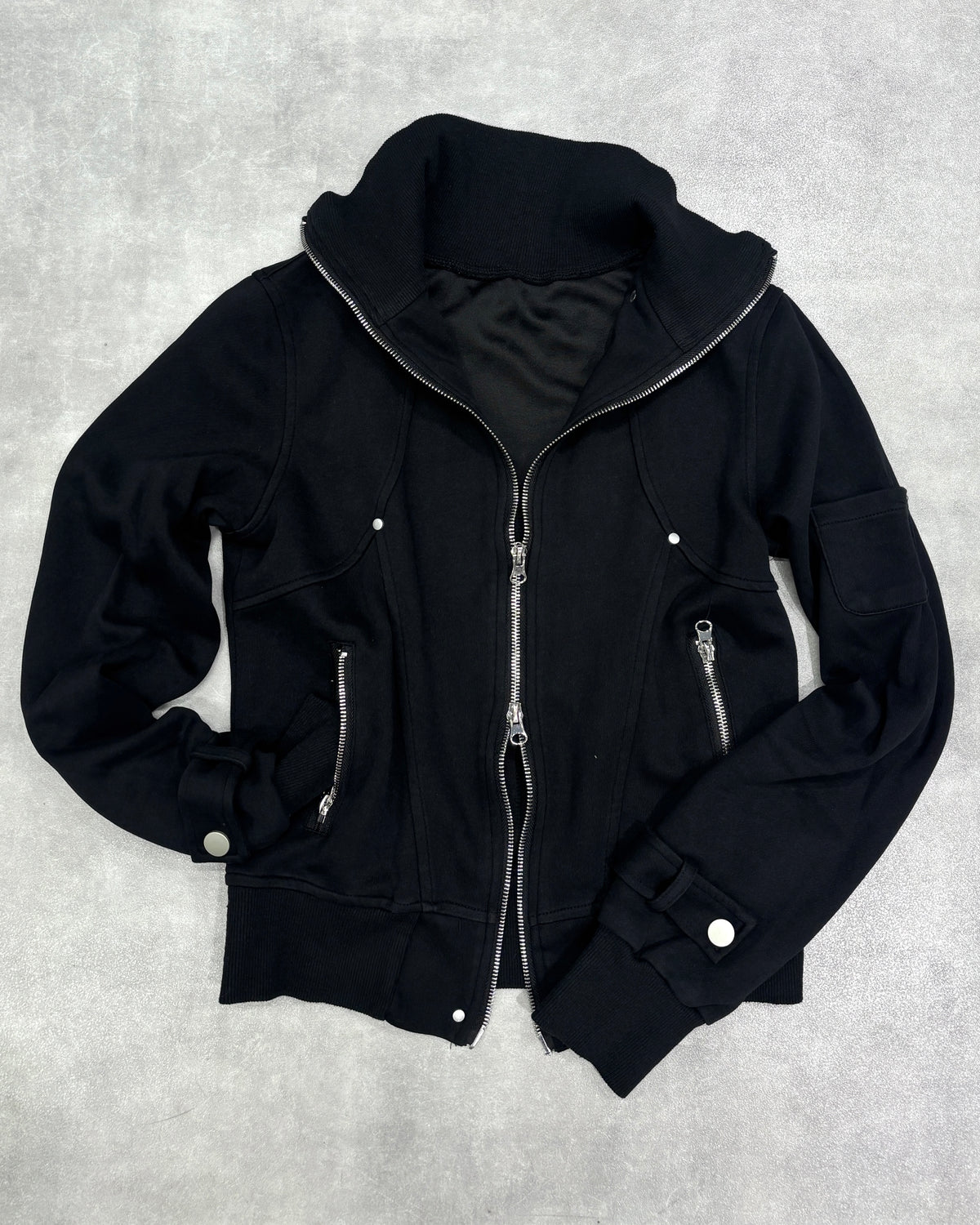 名古屋店WEB限定受注制【nmtc+】Rivet Panel Zip Jacket (2color)