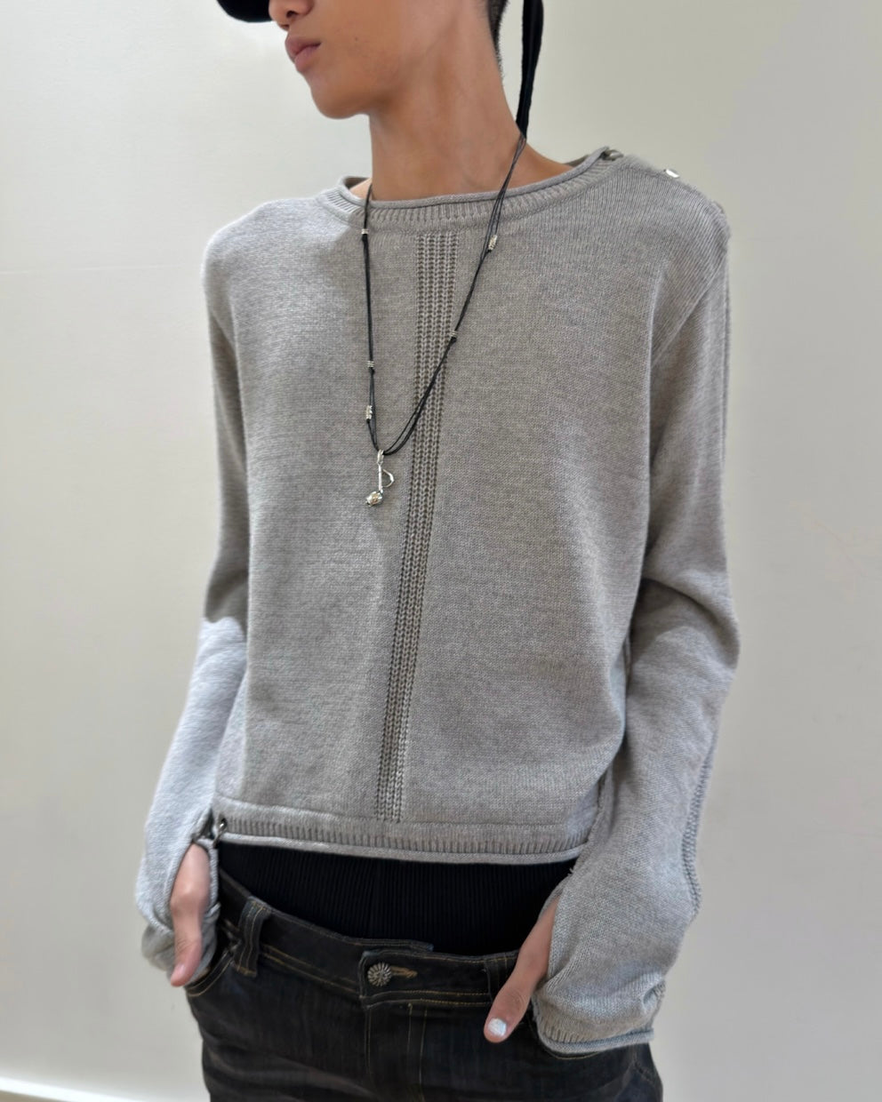 【LECYTO】Off Duty Knit