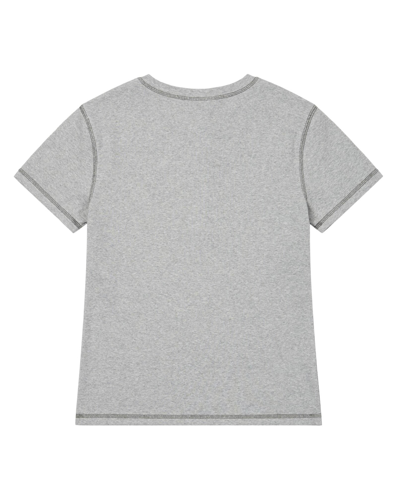 【AAKAM】Tread Henry Neck Half Top