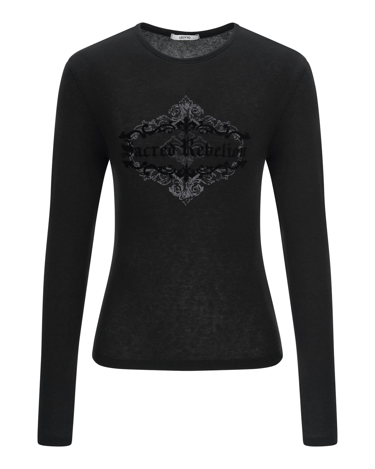 【LECYTO】Ornament Long Sleeve