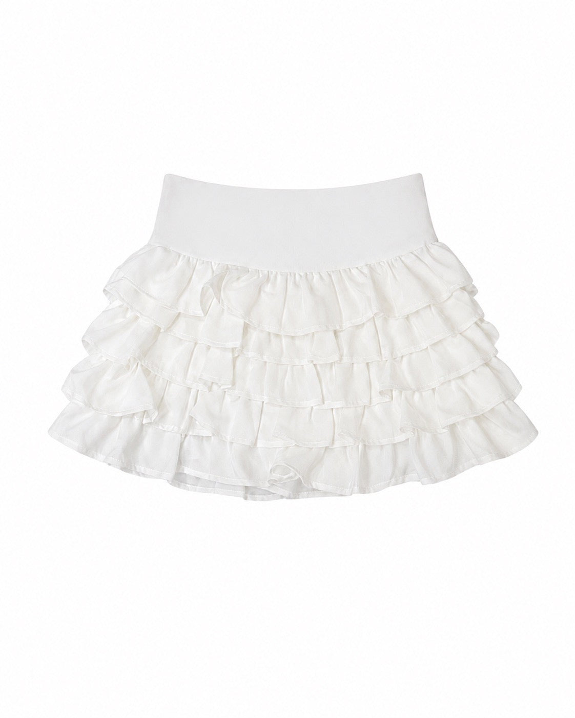 受注制【nmtc+】Cancan Tiered Mini Skirt (2color)