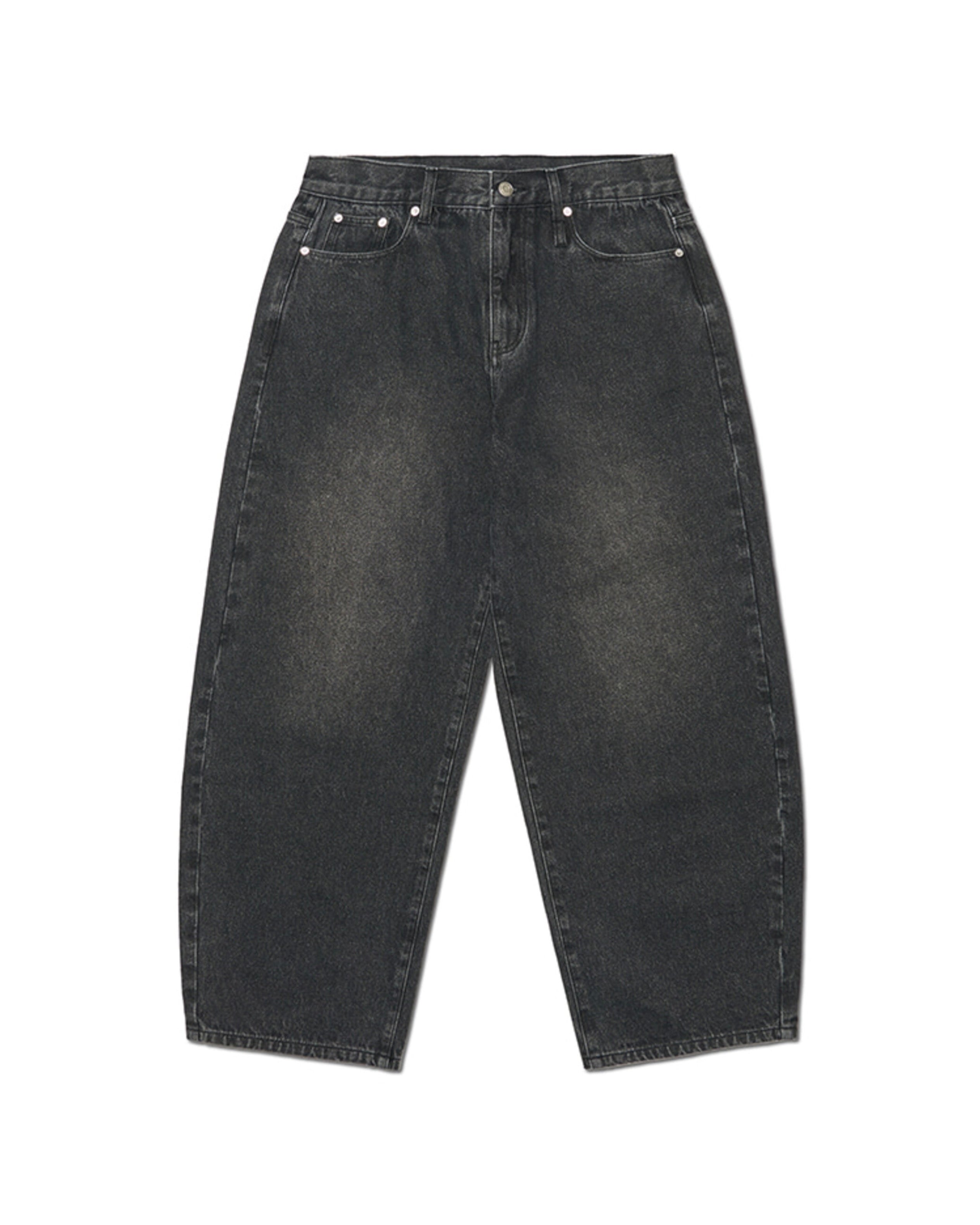 【NOMANUAL】BASIC WASHED DENIM PANTS