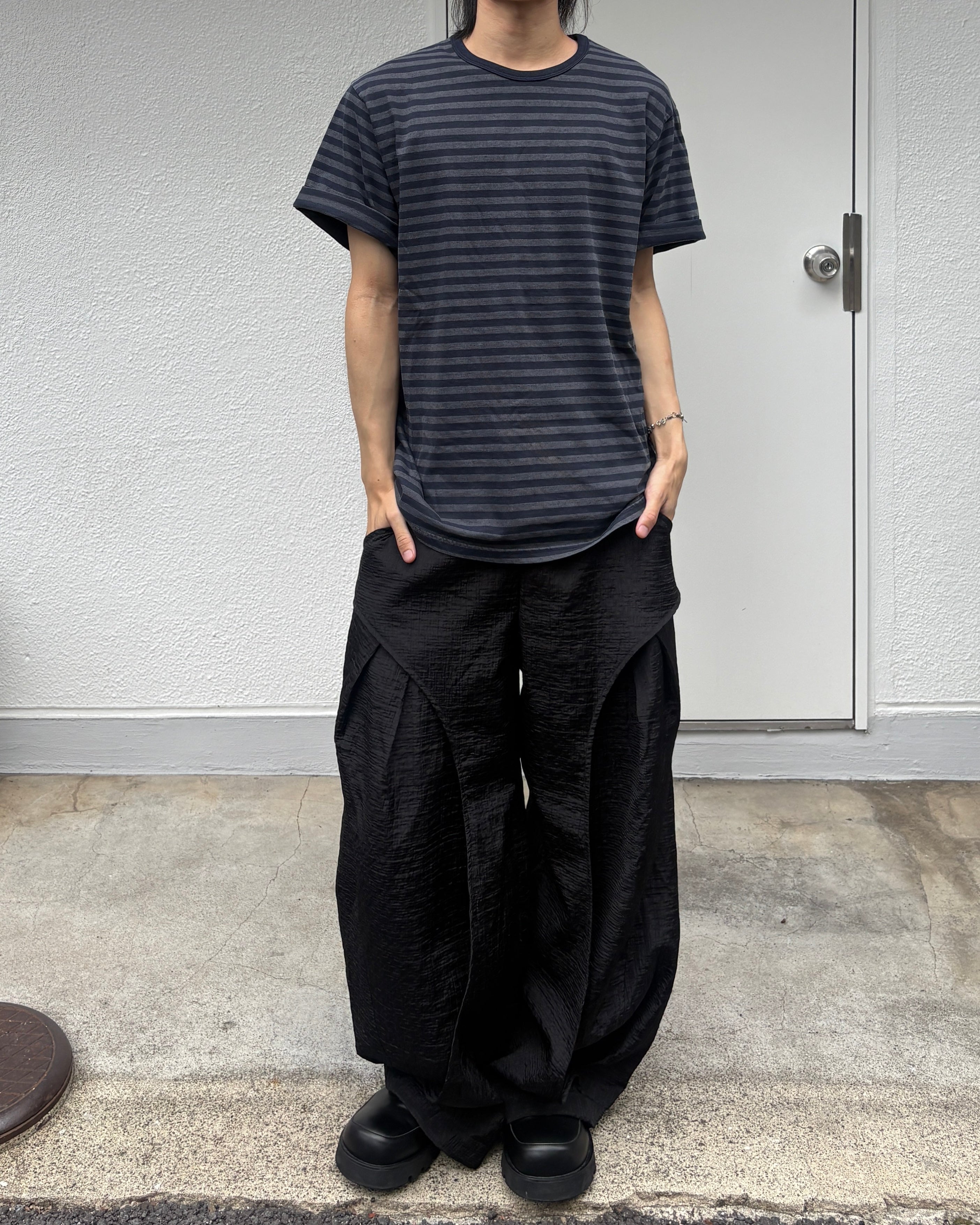 受注制【youll】border tee (3color)