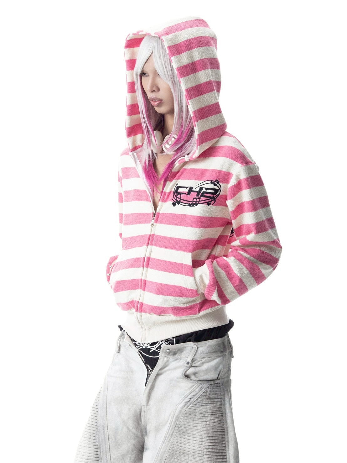 【CH2】PINK MUSIC HOODIE