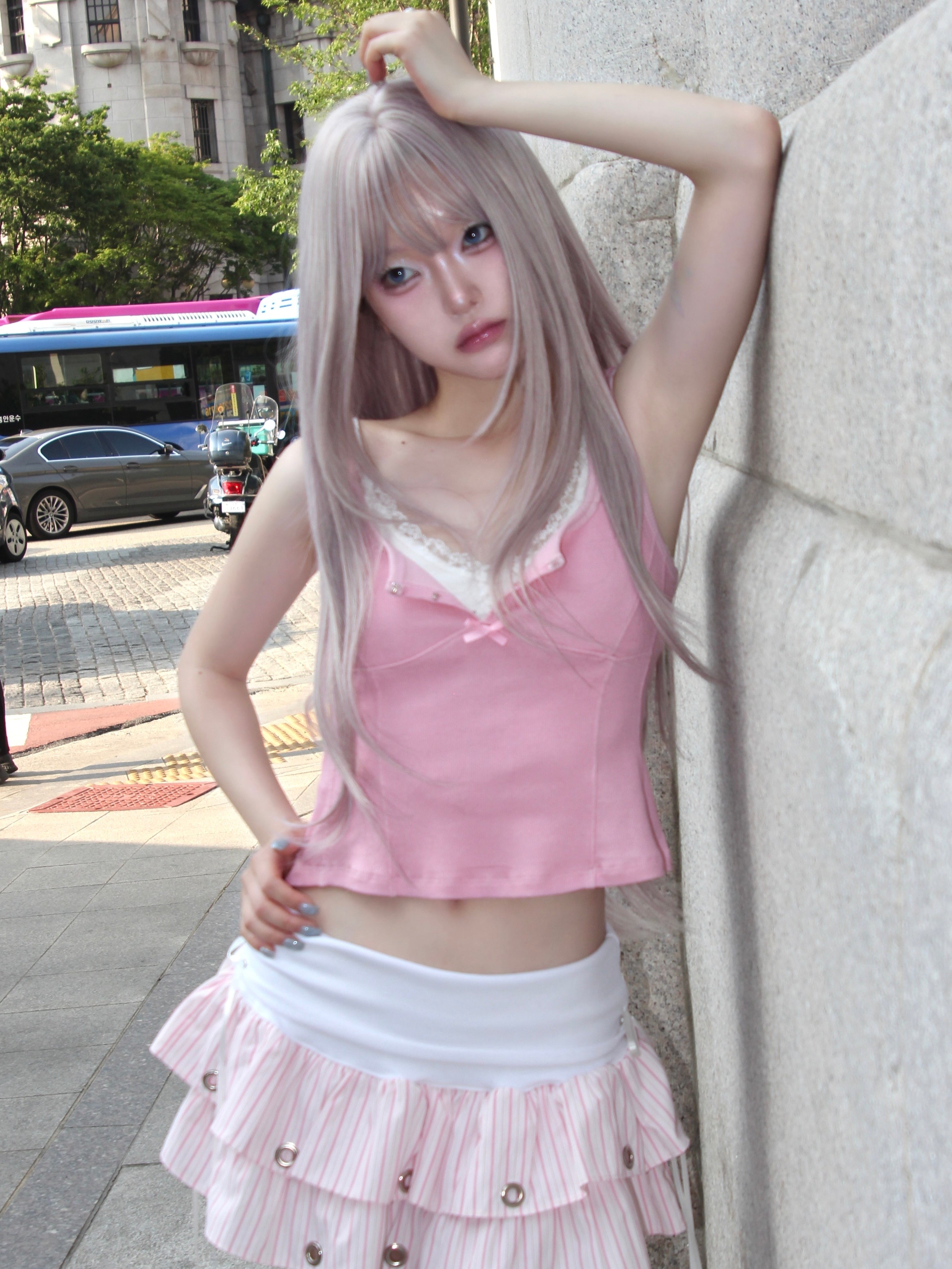 【CHERRYQUIRI】Hook Line Sleeveless