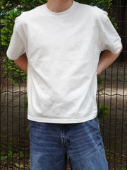 東京店WEB限定受注制【Chikashitsu +】cropped box tee (4color)