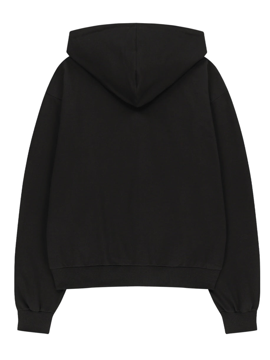 【OJOS】Hotfix Logo Hoodie Zip-up
