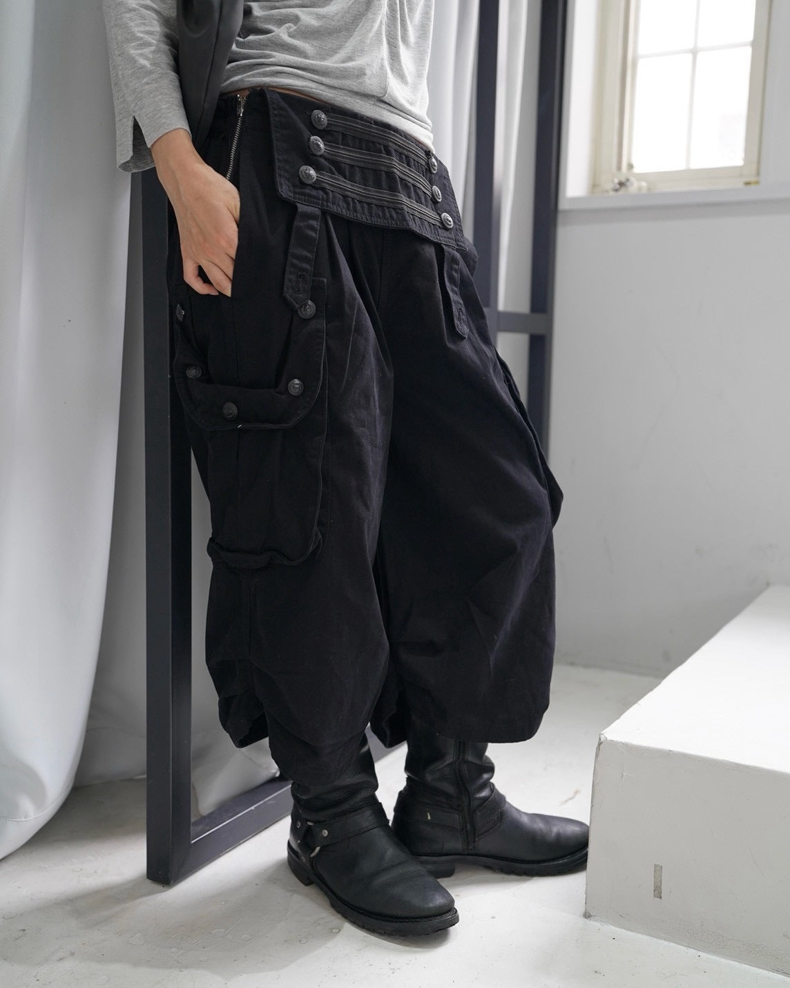 国際配送【OaKS】napoleon utility wide shorts