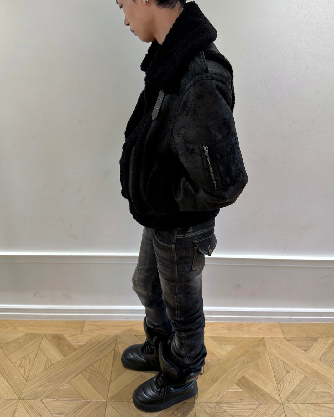 【LECYTO】Faded Outlaw Mustang Jacket