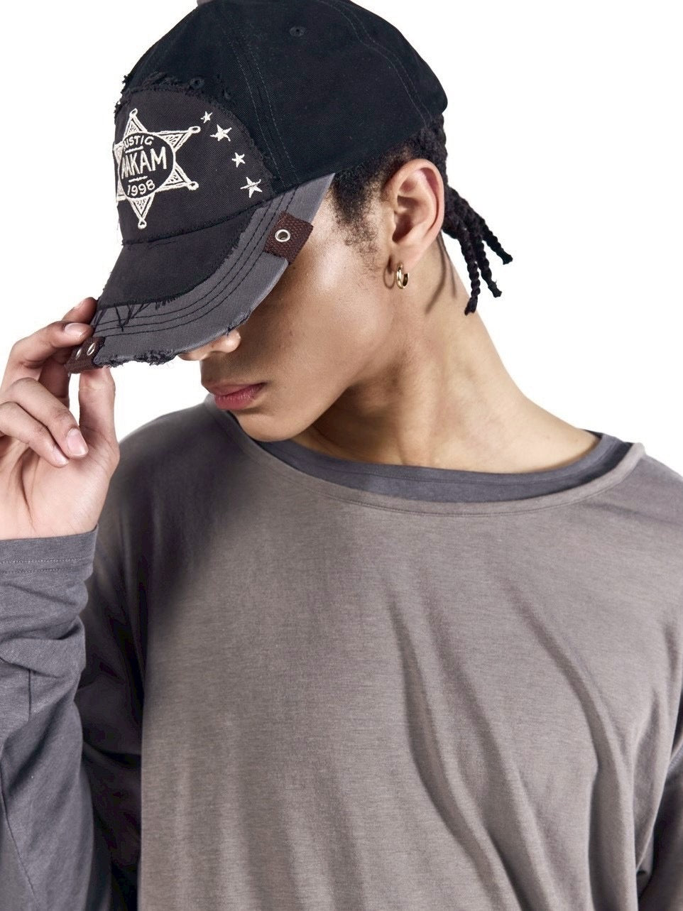 【AAKAM】Rustic Sheriff Ball Cap