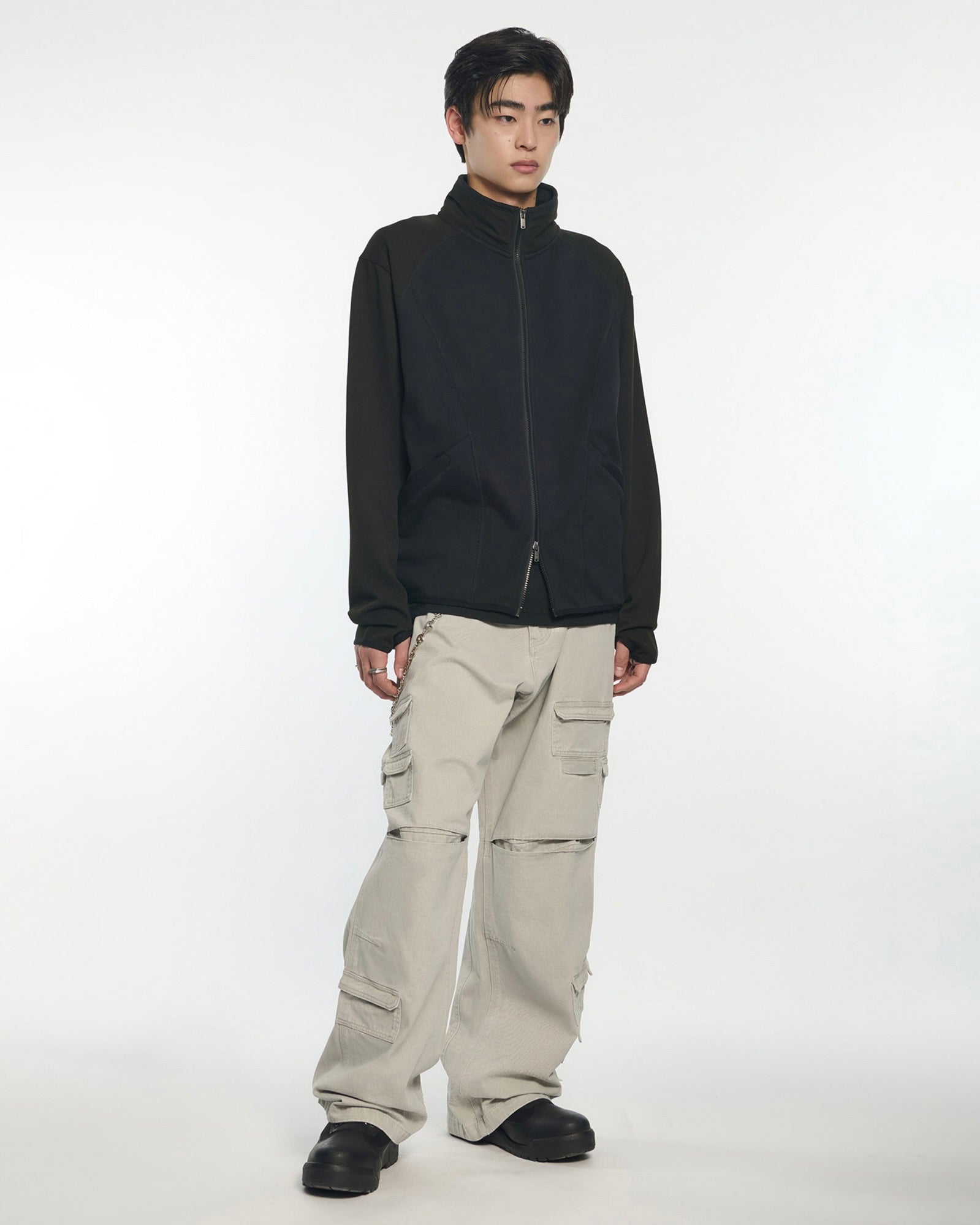 【NOMANUAL】C.L WAFFLE JERSEY