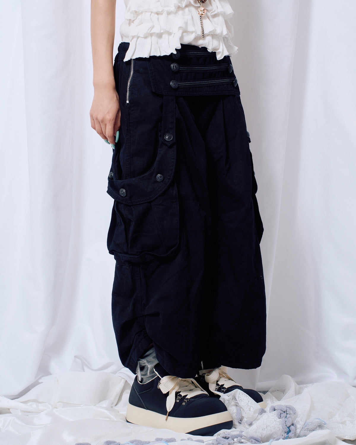 9/18 20:00 発売 国際配送【Nerd out XU】Napoleon Deconstructed Overalls